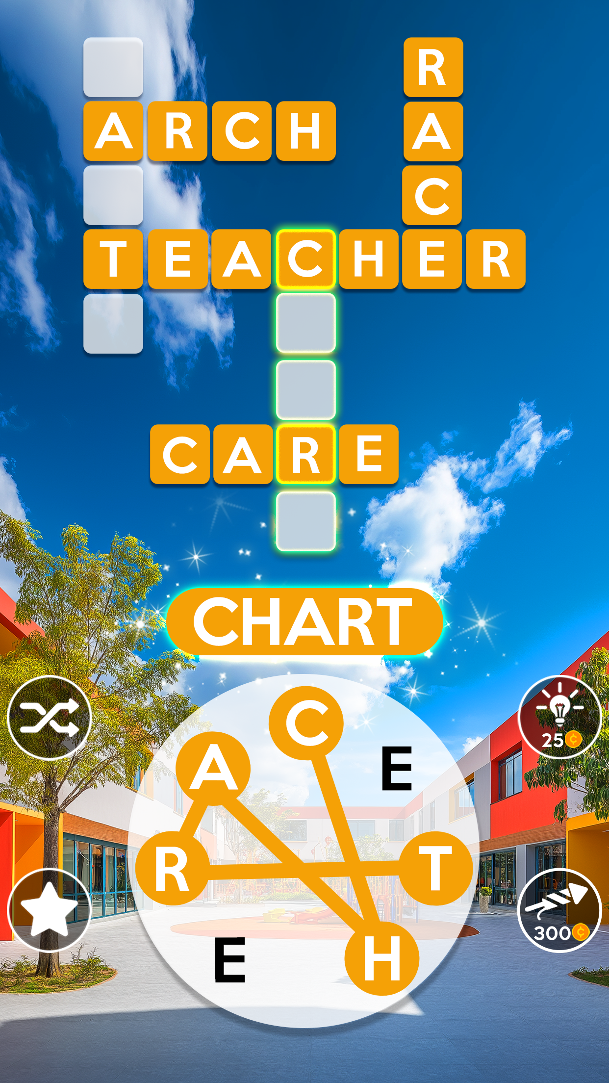 Wordscapes Game Screenshot