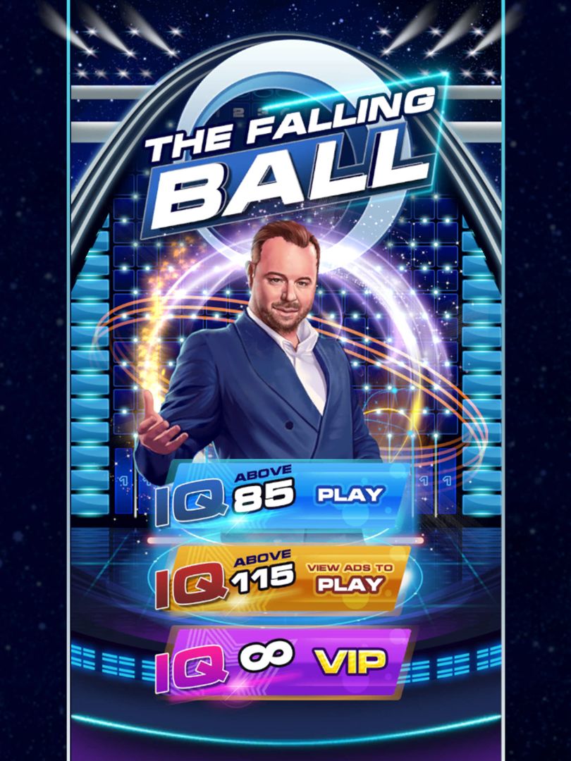 Screenshot of The Falling Ball Game