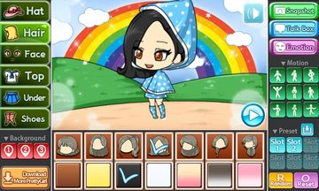 Rain Coat Pretty Girl Game Screenshot