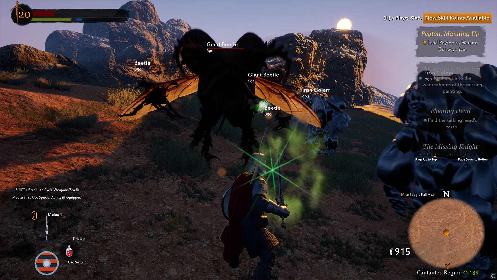 SiideQuest Game Screenshot