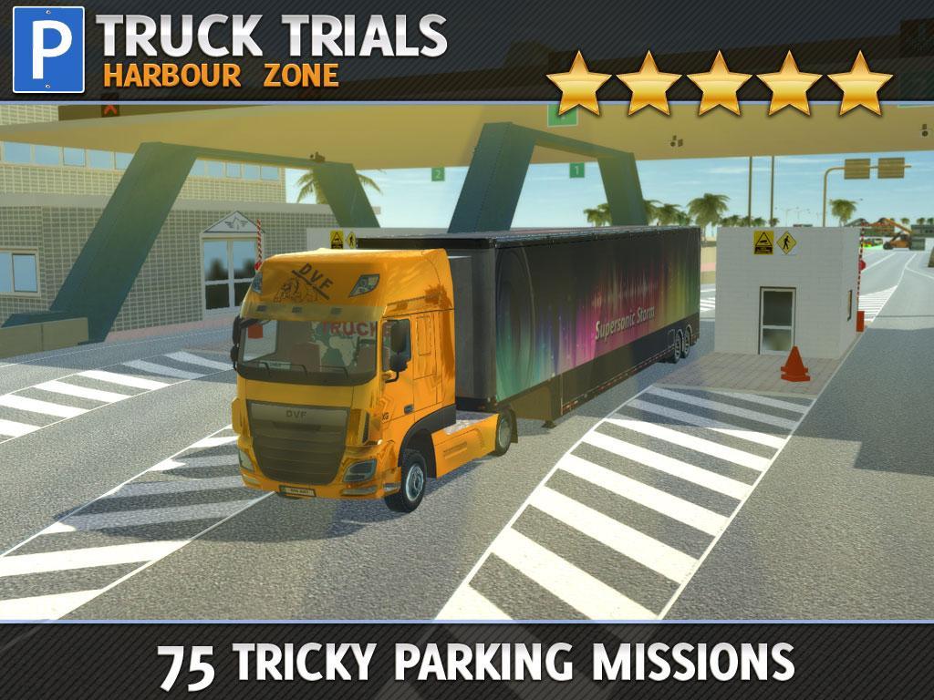 Truck Trials: Harbour Zone screenshot game