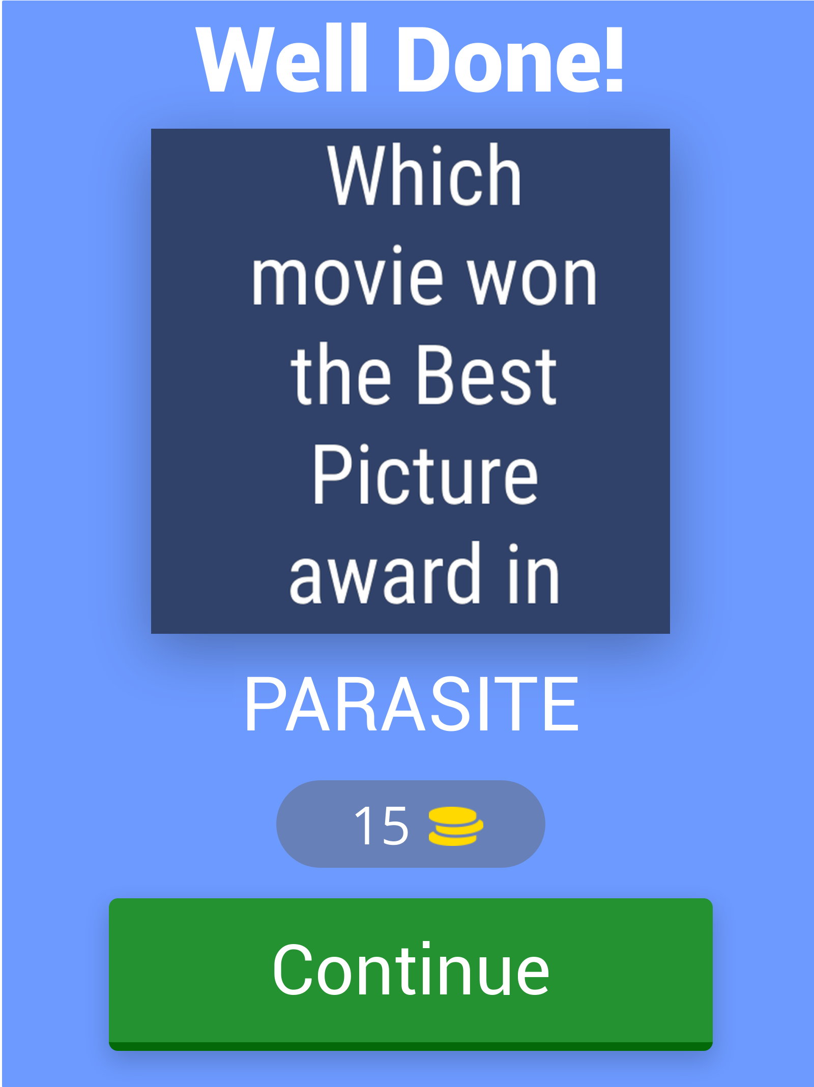 CineQuiz 2023 Game Screenshot