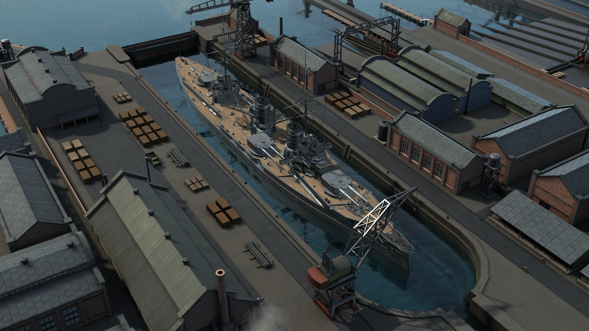 Ultimate Admiral: Dreadnoughts Game Screenshot