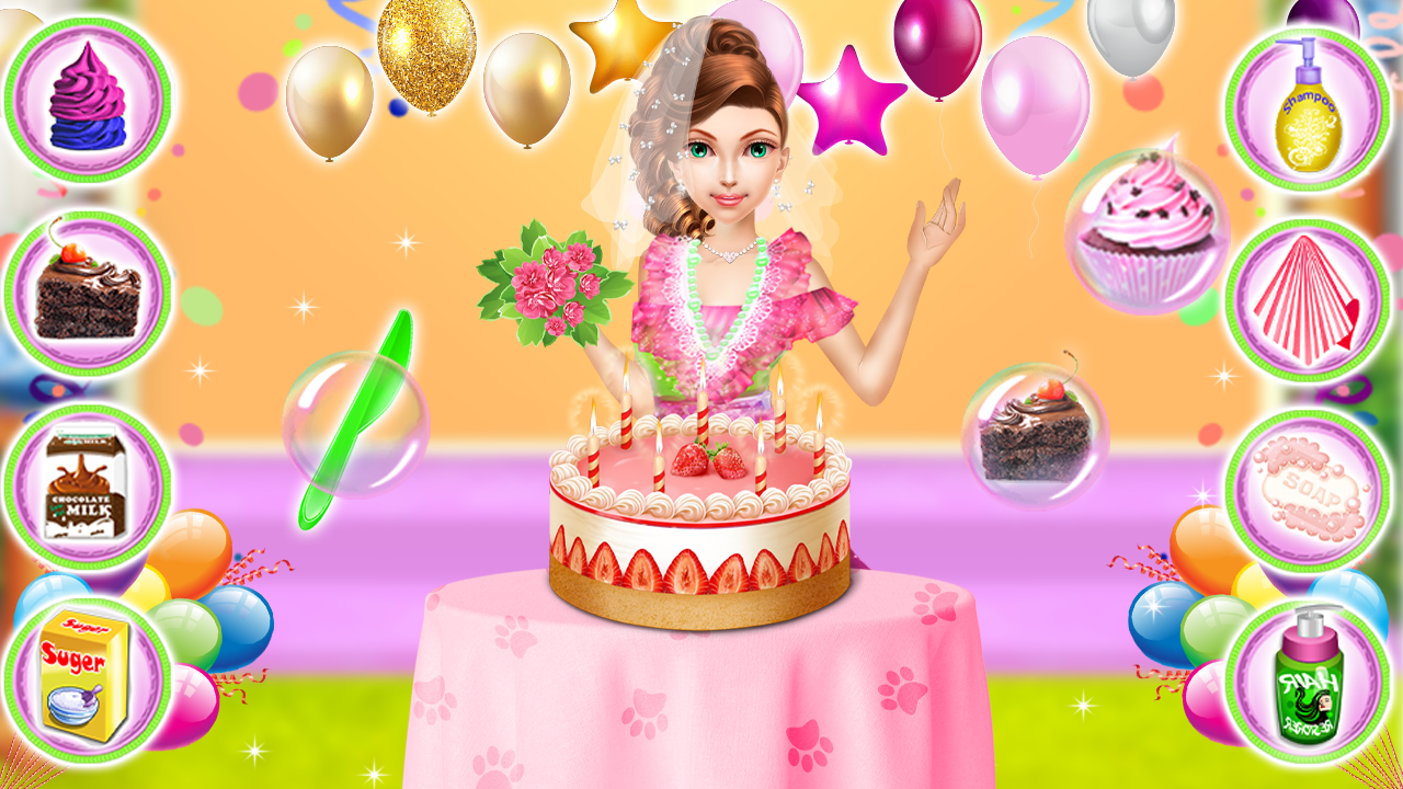 Wedding Princess Birthday Fun遊戲截圖