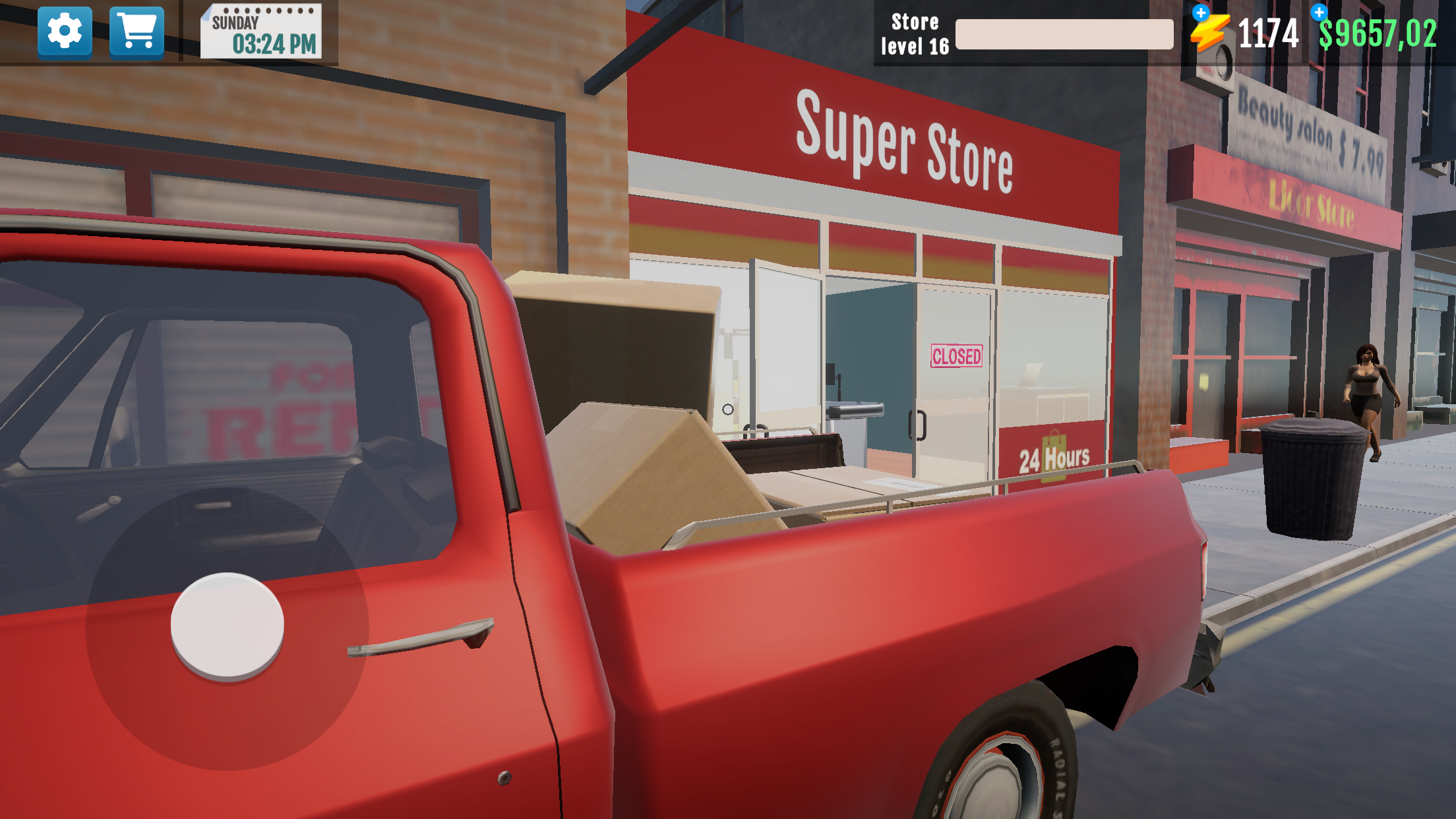 Supermarket Manager Simulator Game Screenshot