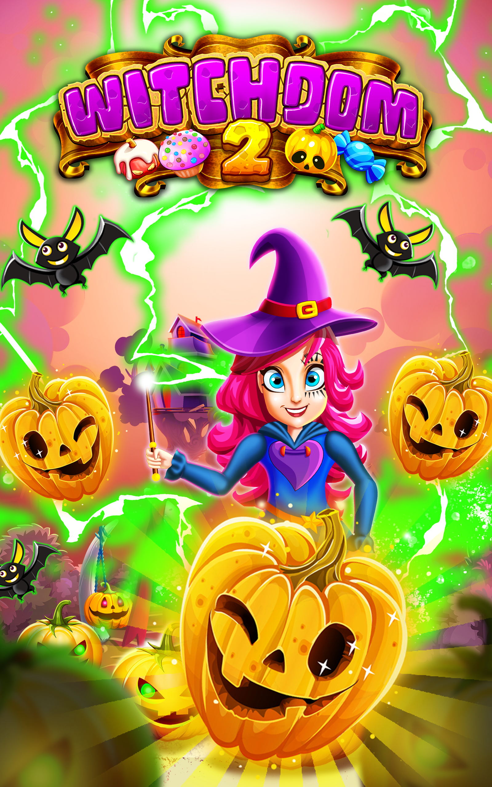 Скриншот игры Witchdom 2 - Halloween Games &