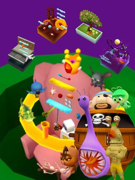 Flying LARVA ภาพหน้าจอเกม