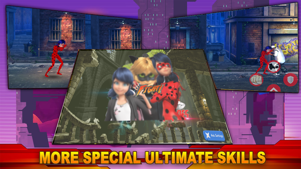 Cuplikan Layar Game Lady Fighter Girl Bug