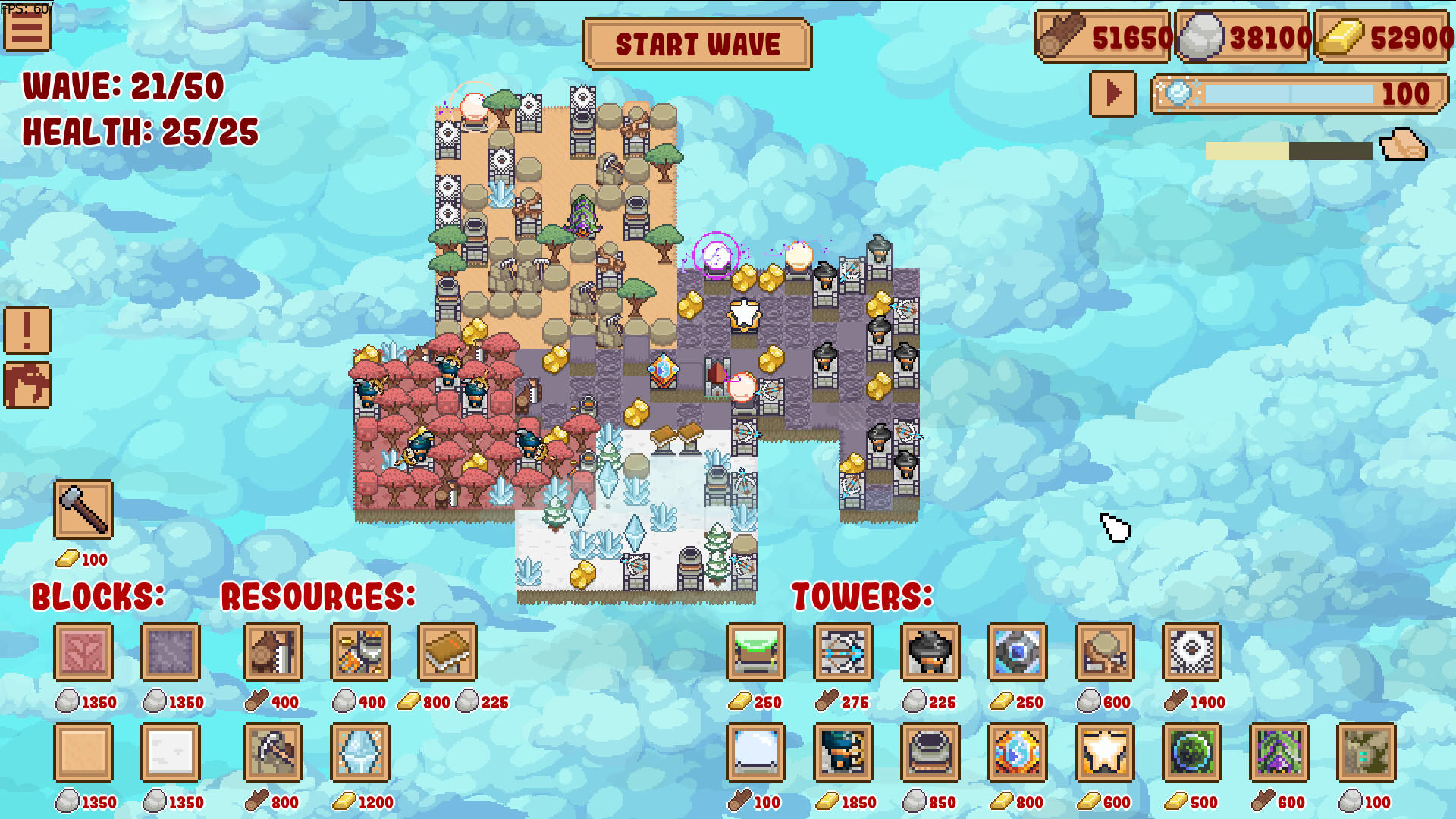 Block Tower TD screenshot game