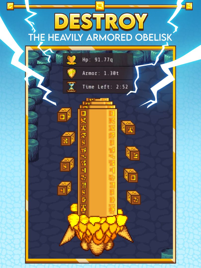 Screenshot of Idle Obelisk Miner