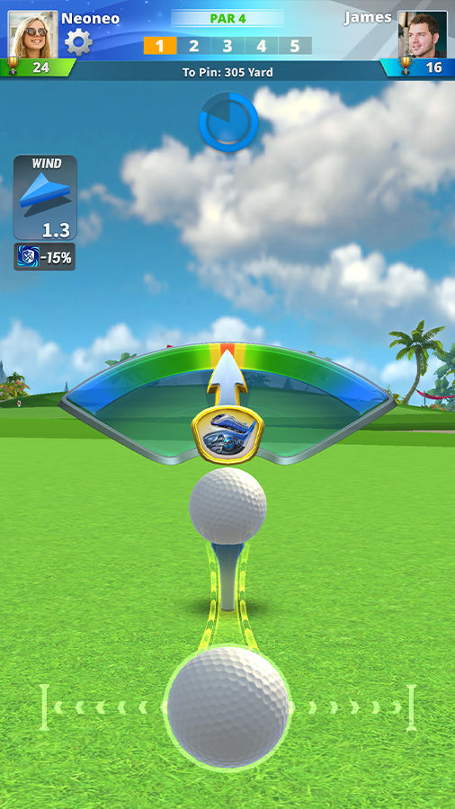 Screenshot of Golf Impact - World Tour