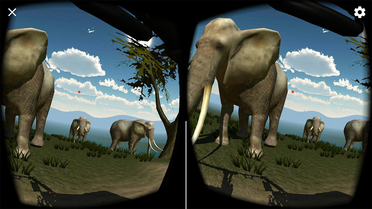 Screenshot 1 of VR တောရိုင်းတိရစ္ဆာန်ခရီးစဉ် 1.80