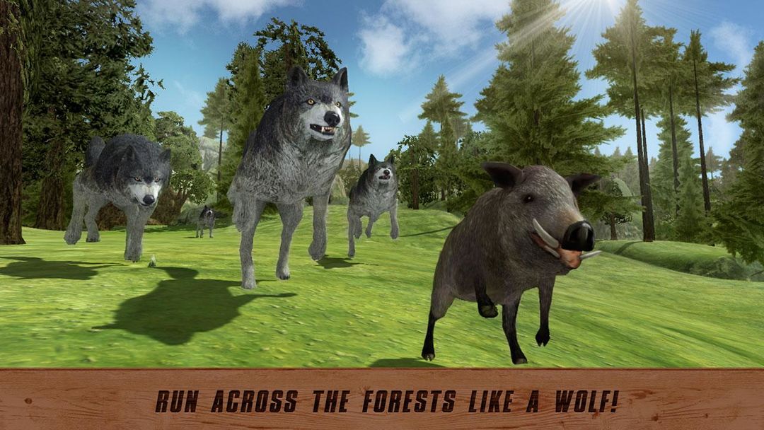 Screenshot of Wild Life: Wolf Quest