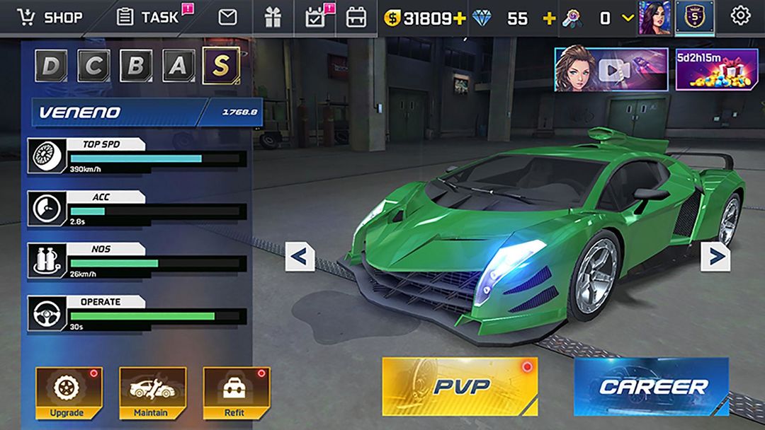 Screenshot of Street Racing HD