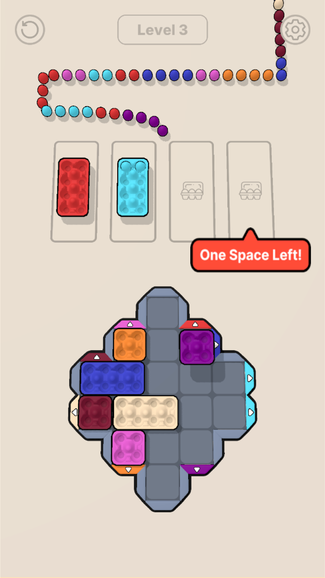 Egg Box Jam Game Screenshot