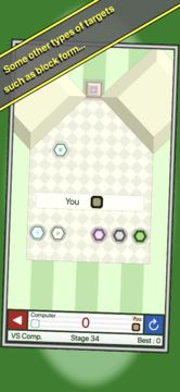 Geometry Curling Game Screenshot