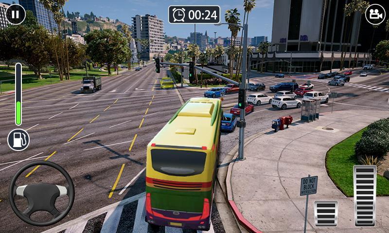 Screenshot 1 of Real Bus Simulator 3D 2020 - Bus Driving Games 