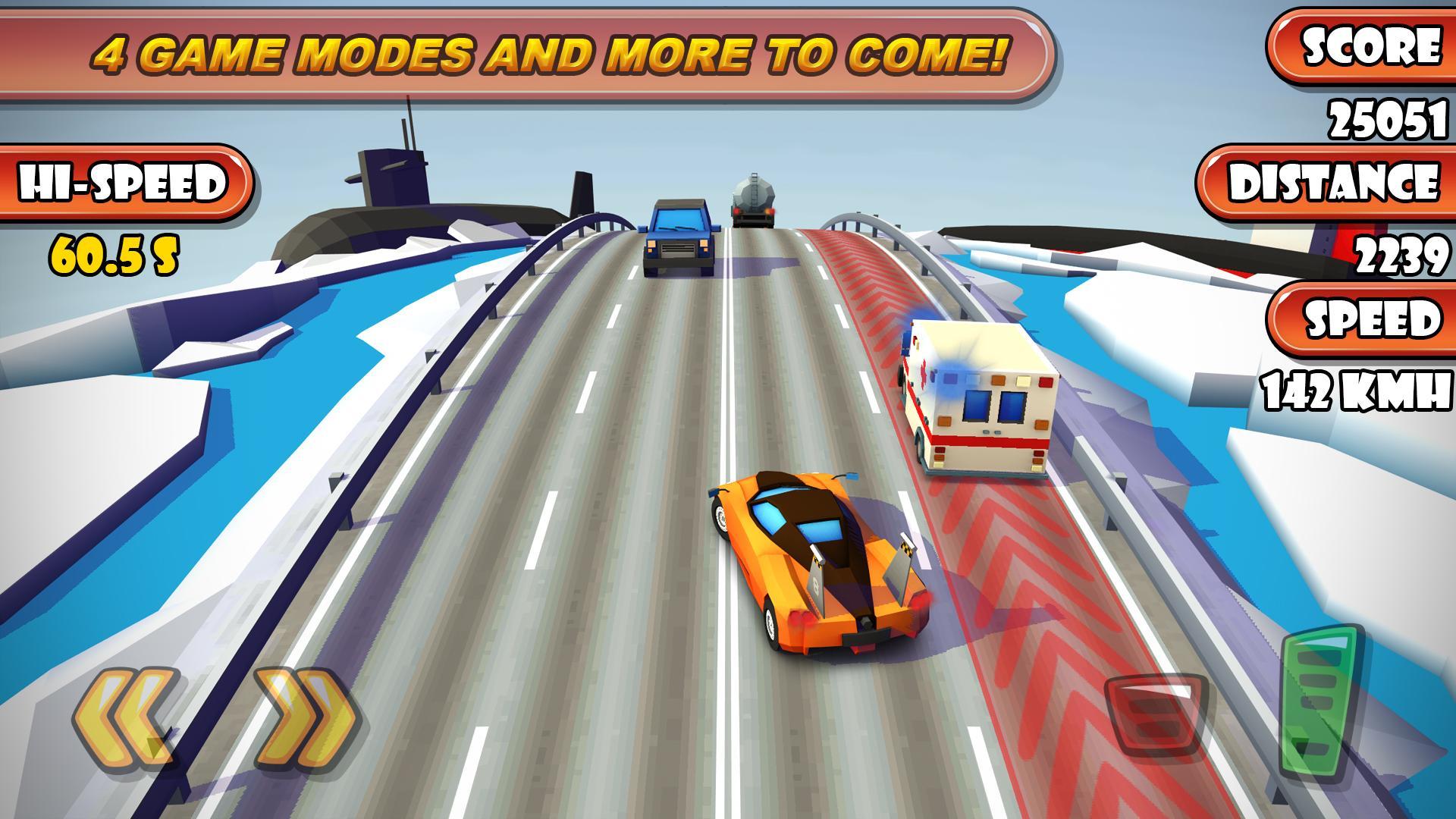 Highway Traffic Racer Planet 게임 스크린샷