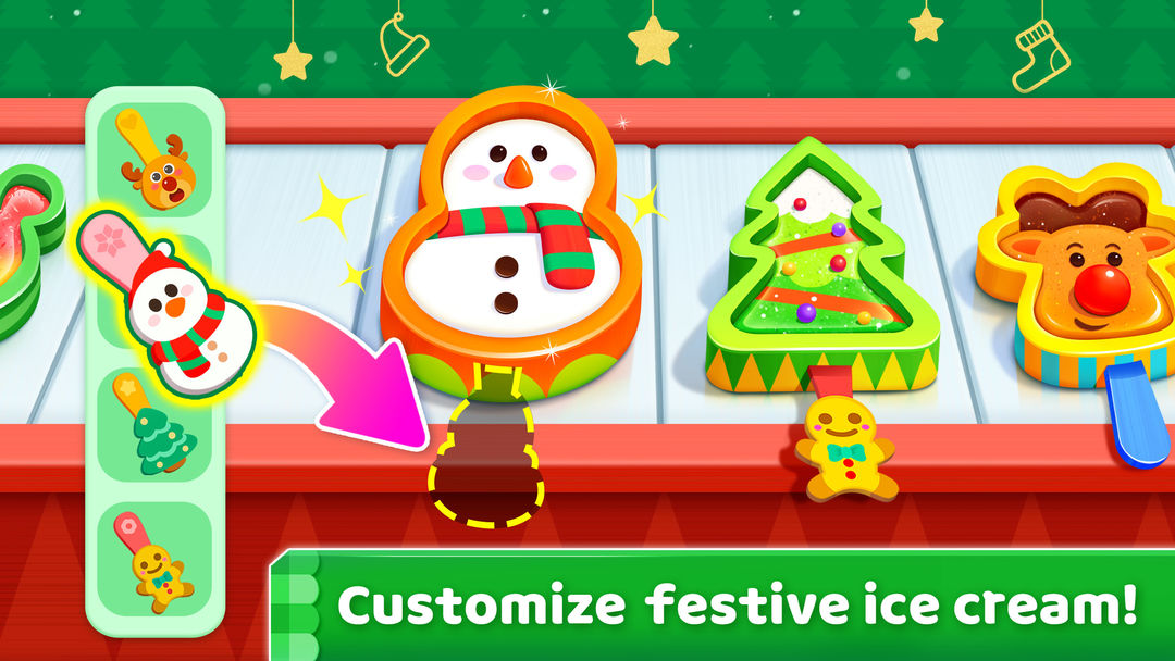 Screenshot of Little Panda's Ice Cream Game