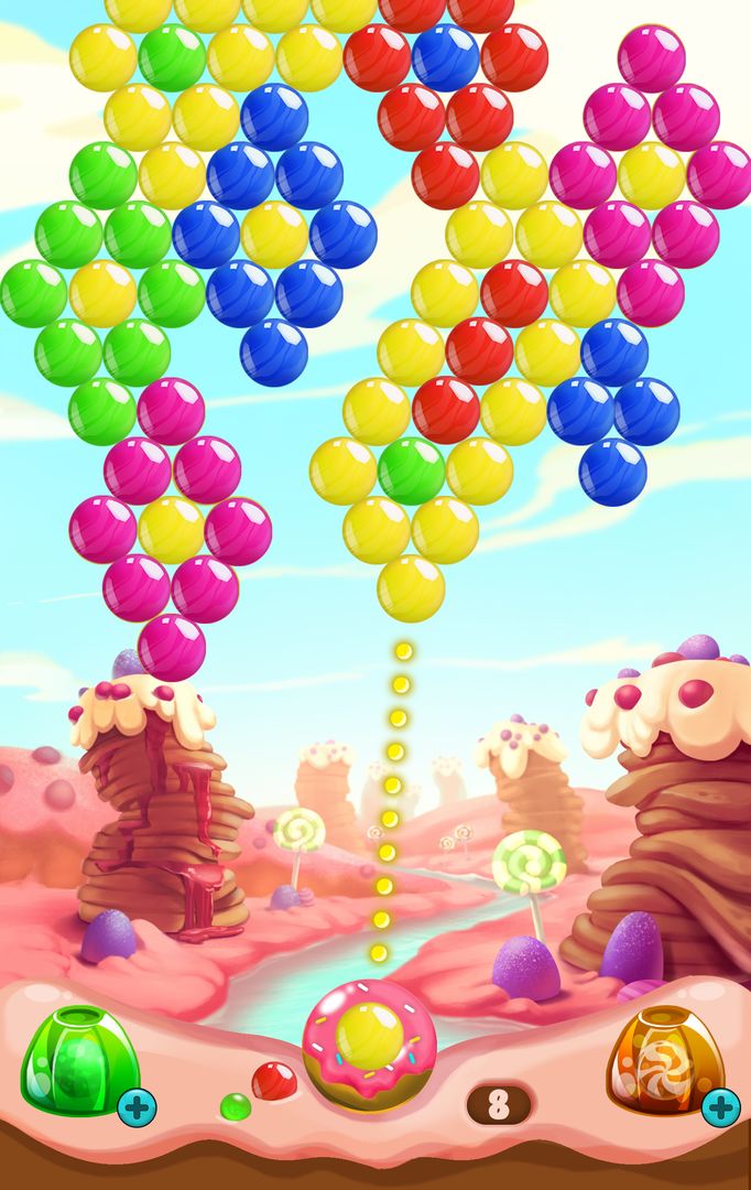 Screenshot of Bubble Donuts Pop