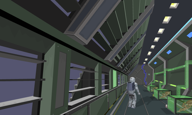 Screenshot 1 of Évasion de navire de science-fiction 1.0.0