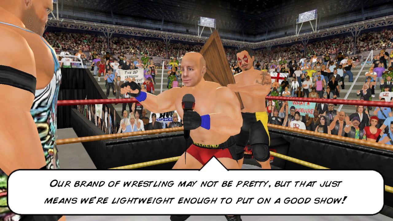 Wrestling Empire Game Screenshot