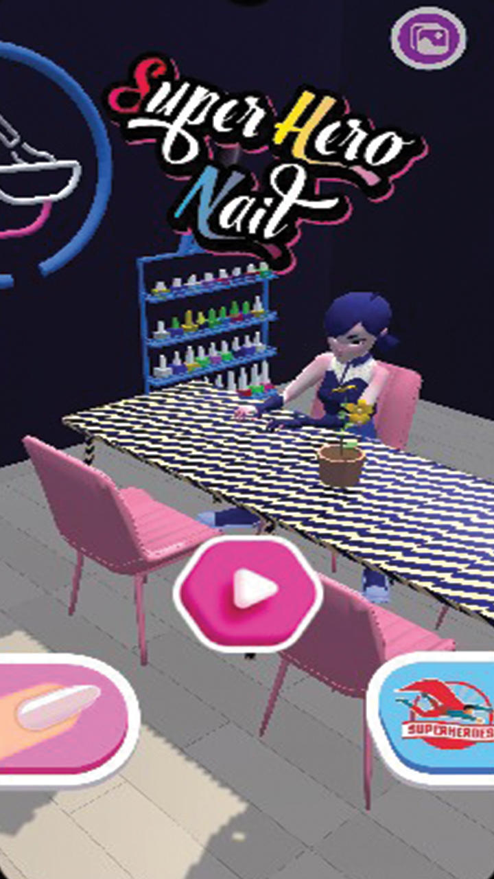 Captura de Tela do Jogo Nails Salon Games: My Nail