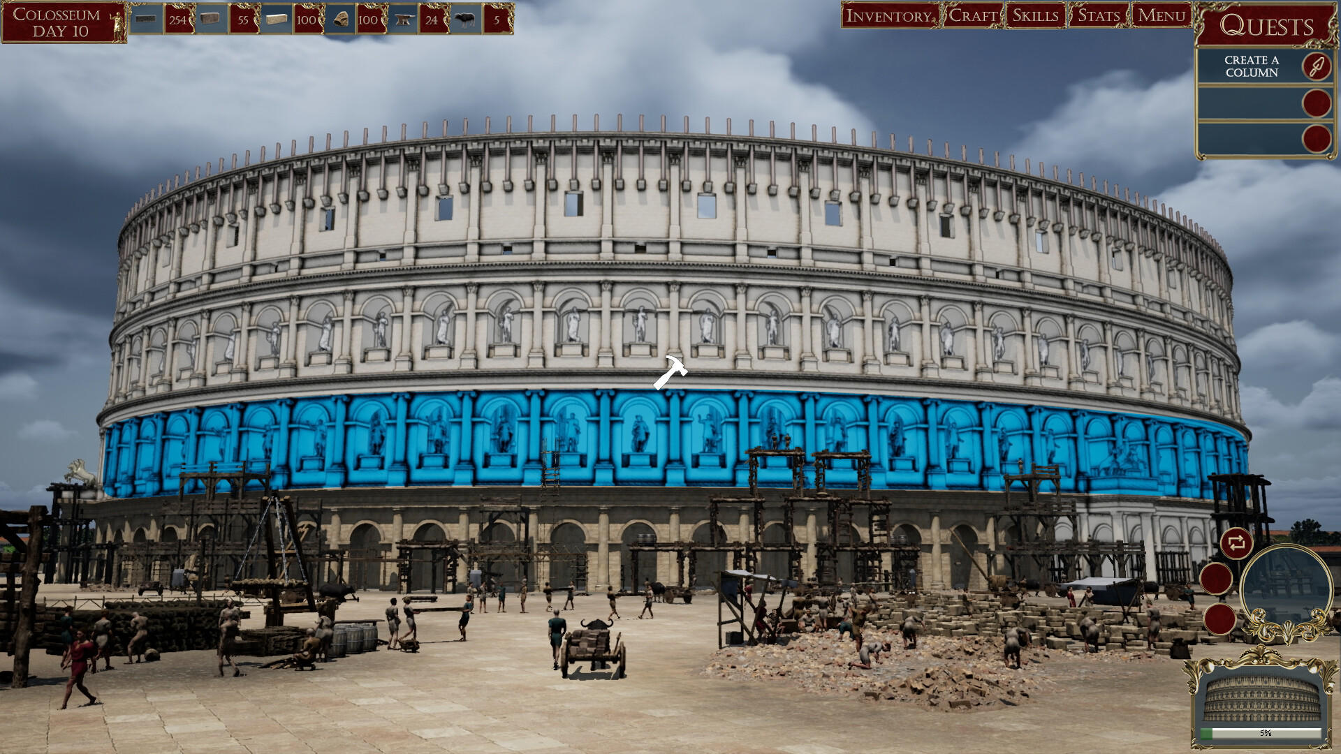 Rome Frontiers 게임 스크린 샷