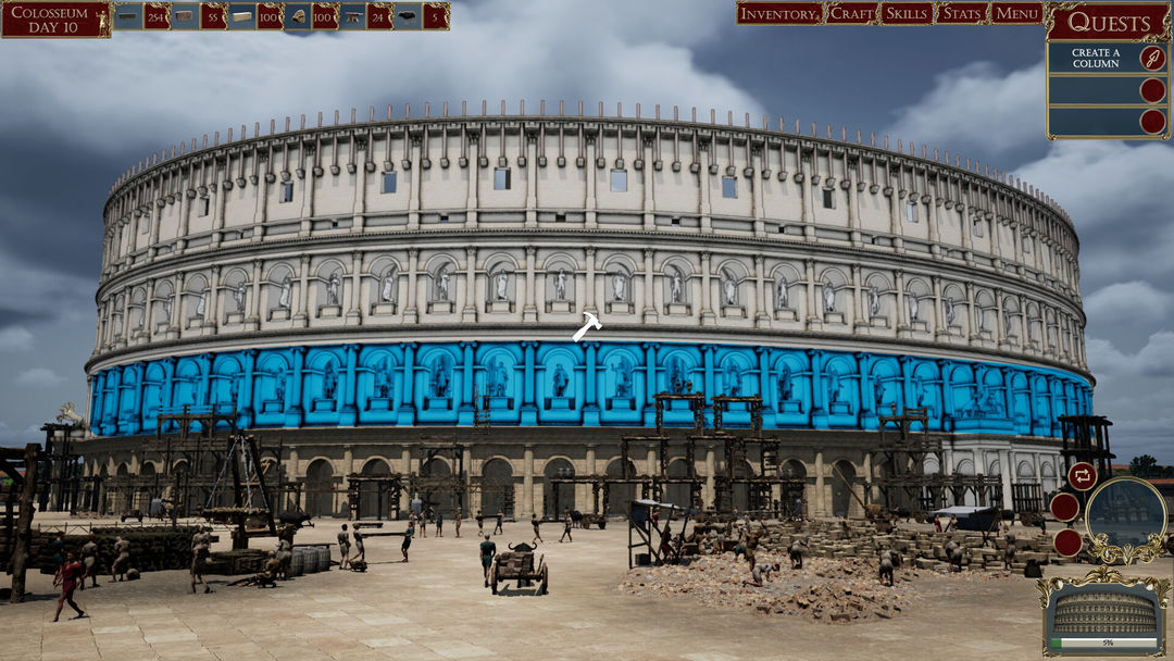 Screenshot of Rome Frontiers