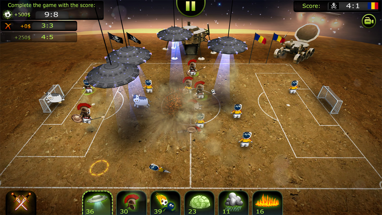 FootLOL: Crazy Soccer game Game Screenshot