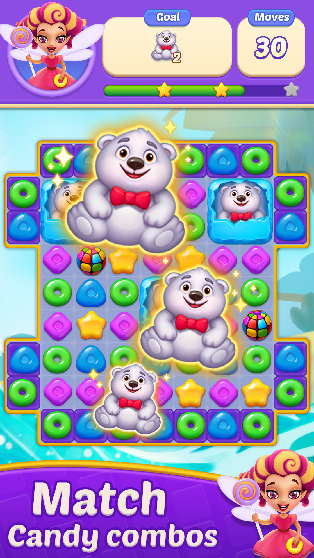 キャンディ狂乱 - Candy Frenzy ゲームのスクリーンショット