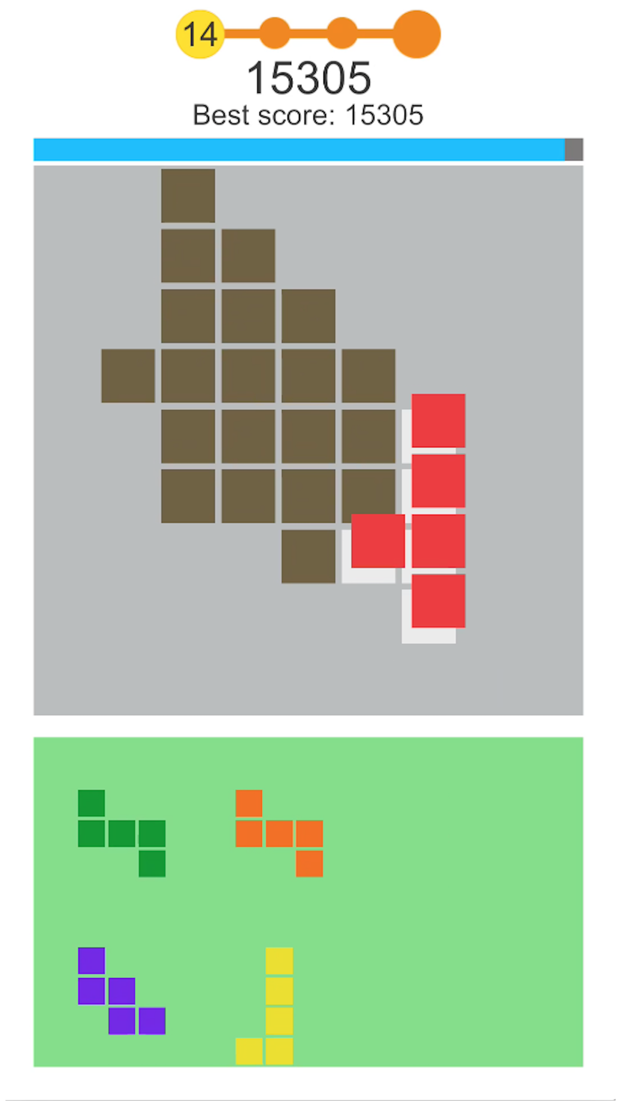 Penta: Combo Puzzle Game Screenshot
