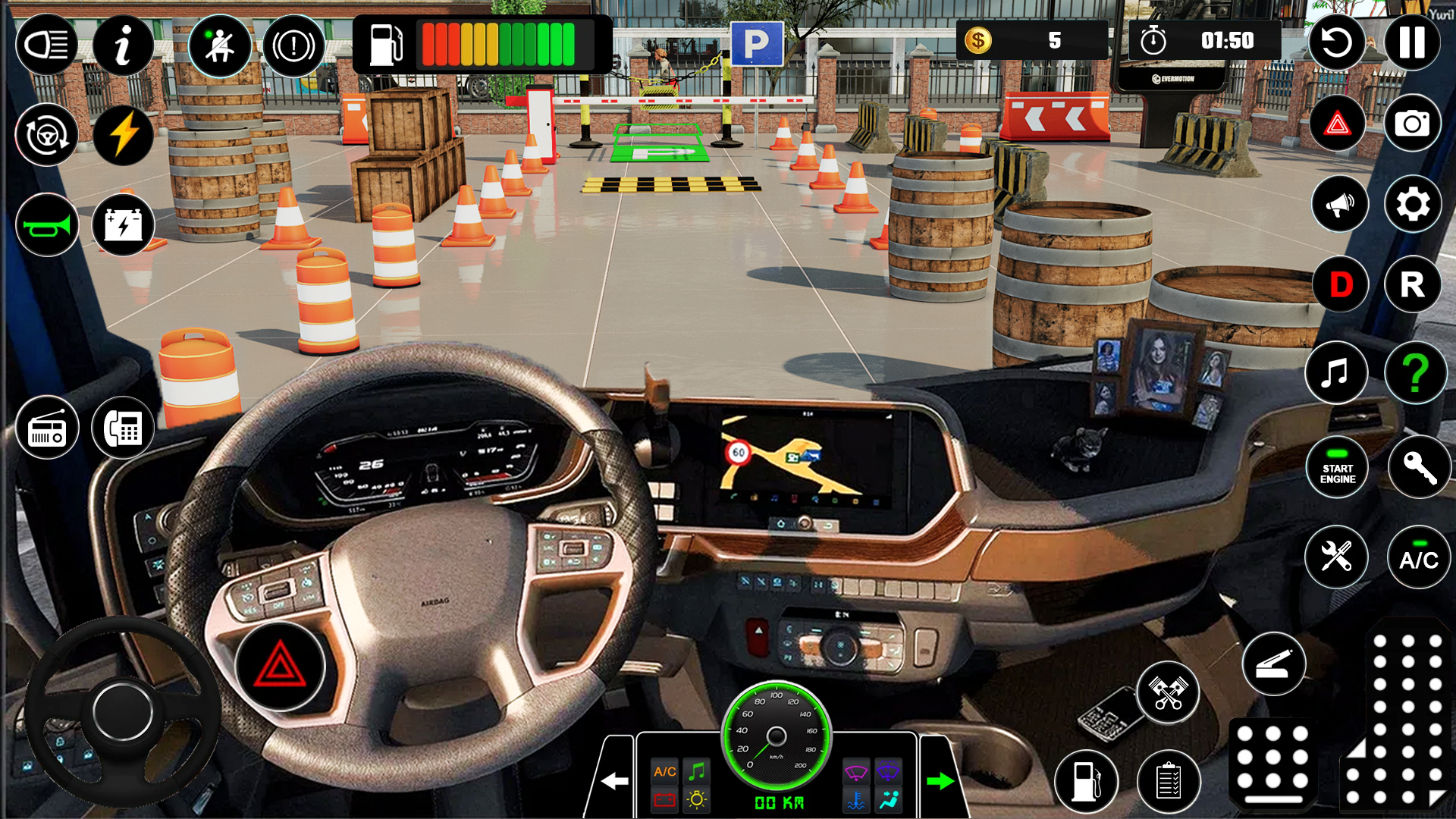 US Truck Parking Game Offline Game Screenshot