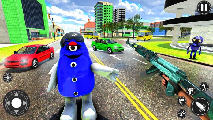 Screenshot 1 of Fuga de Sobrevivência do Monstro Azul 