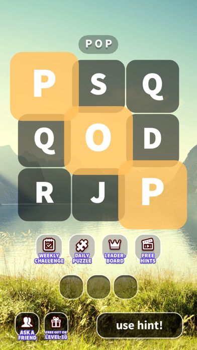 WordWhizzle Pop - word search screenshot game