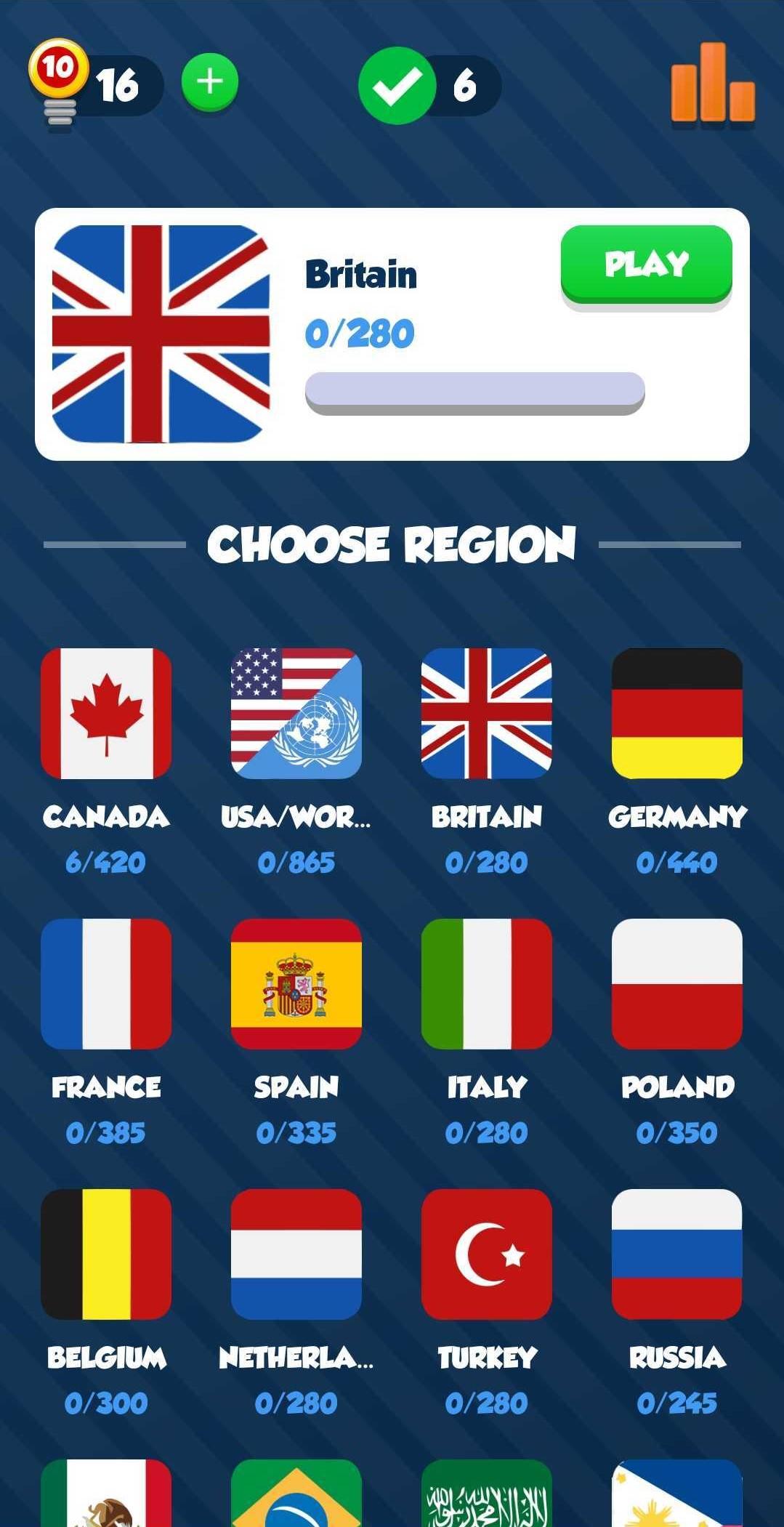 Food Quiz ゲームのスクリーンショット