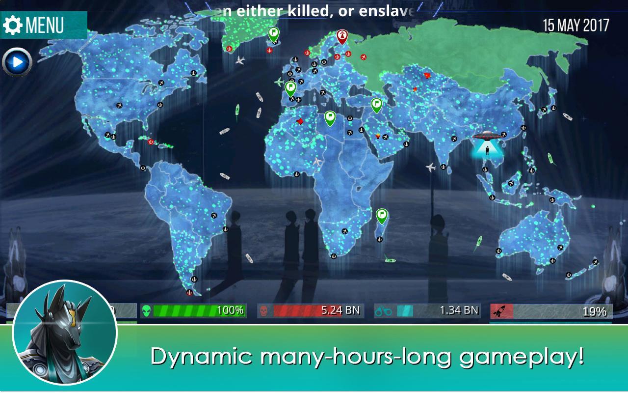 XCore Galactic Plague Strategy 게임 스크린 샷