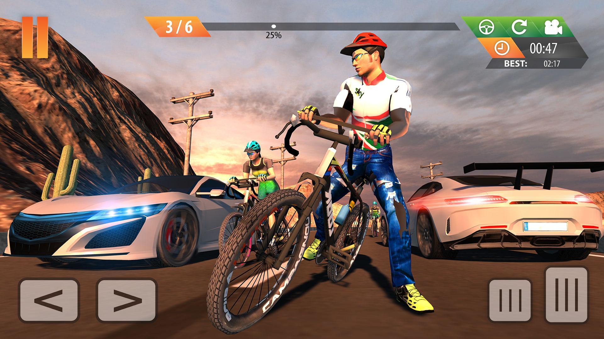 Cuplikan Layar Game Fearless BMX Rider: Extreme Racing 2019