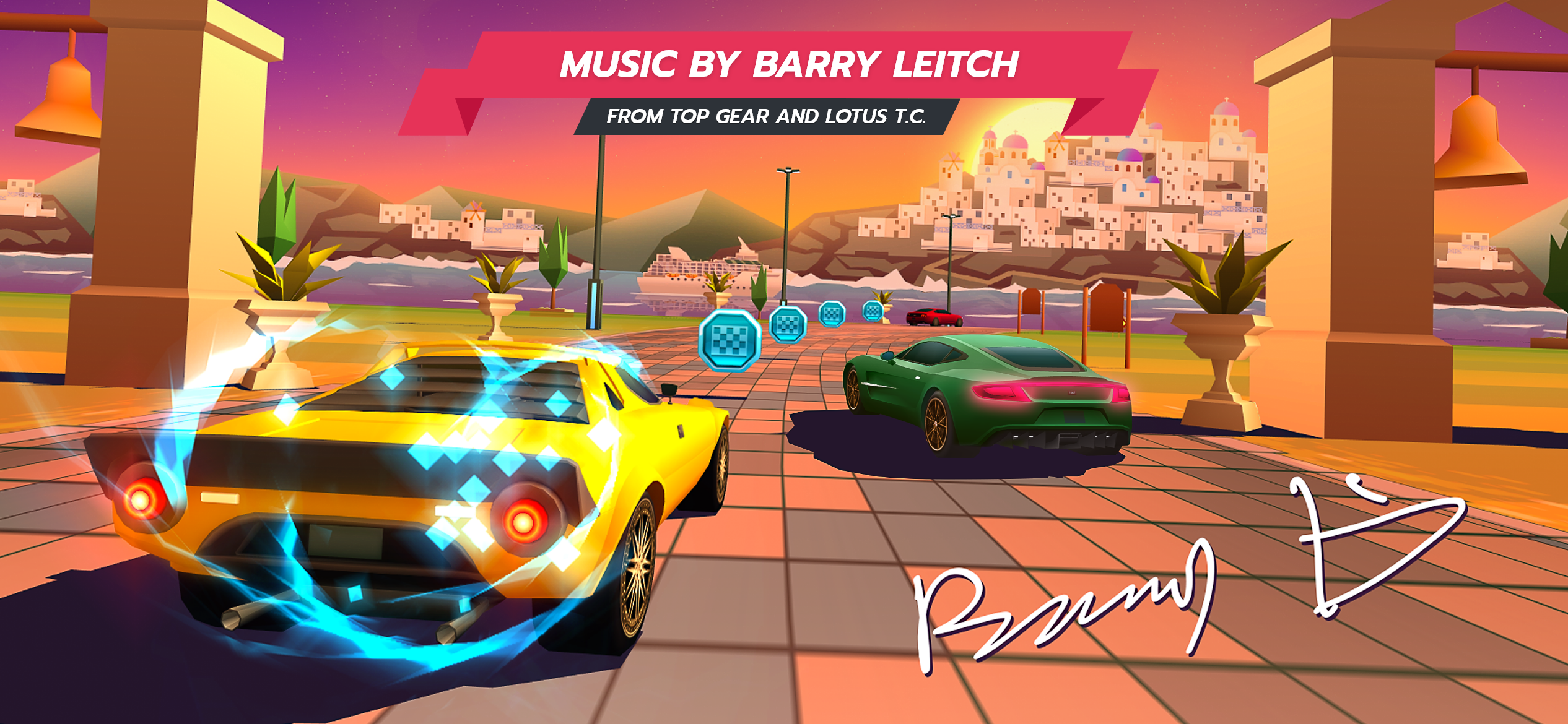 Horizon Chase – Arcade Racing Game Screenshot
