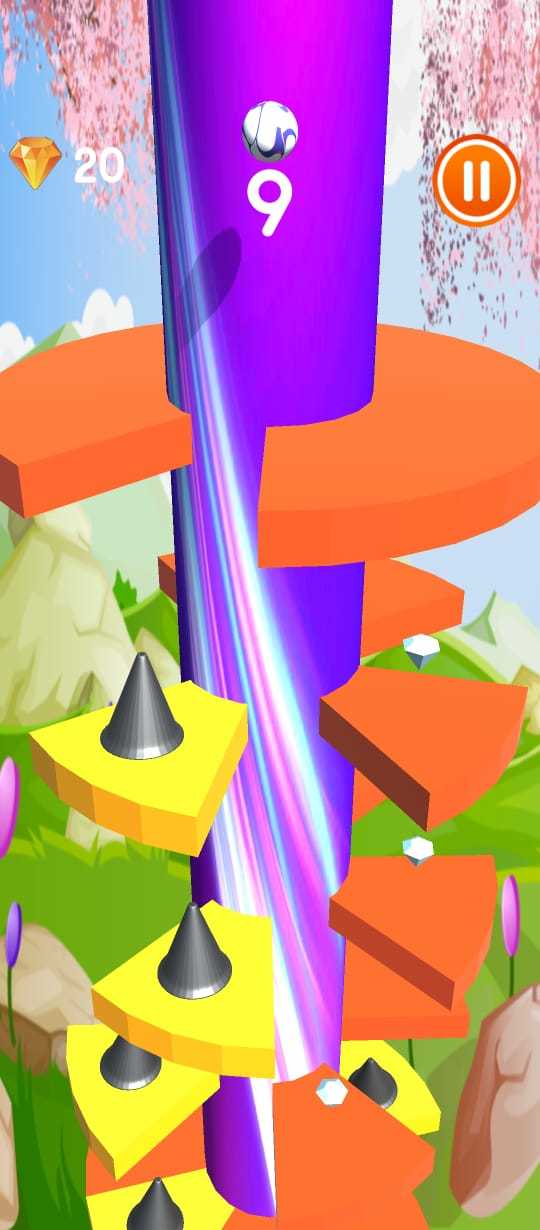 塔跳球 遊戲截圖