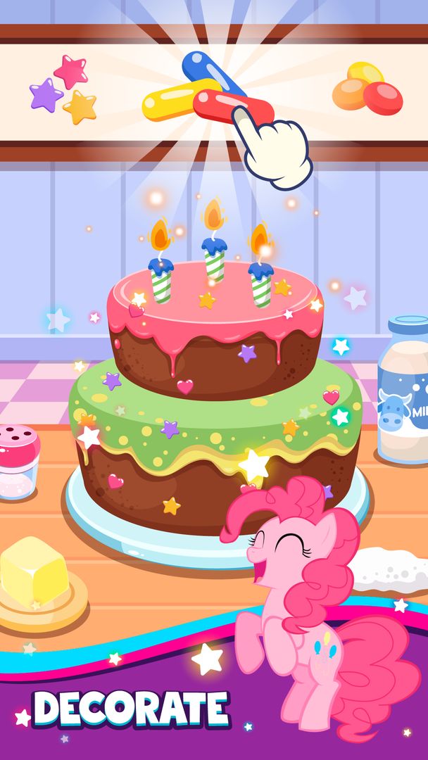 Screenshot of My little pony bakery story
