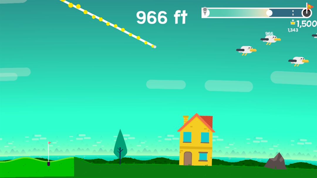 Screenshot of Golf Orbit: Oneshot Golf Games