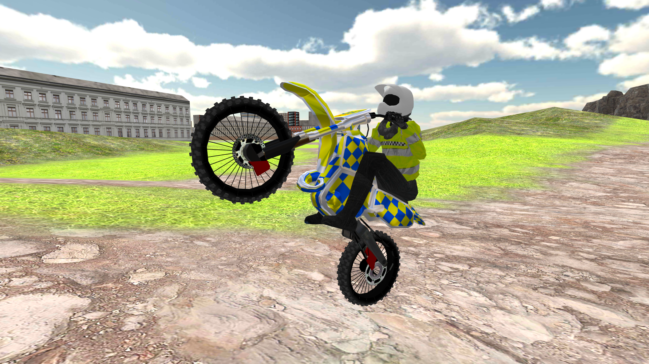 Скриншот игры Police Bike Traffic Cop