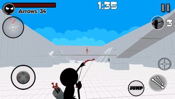Cuplikan Layar Game Archery Stickman - Legendary