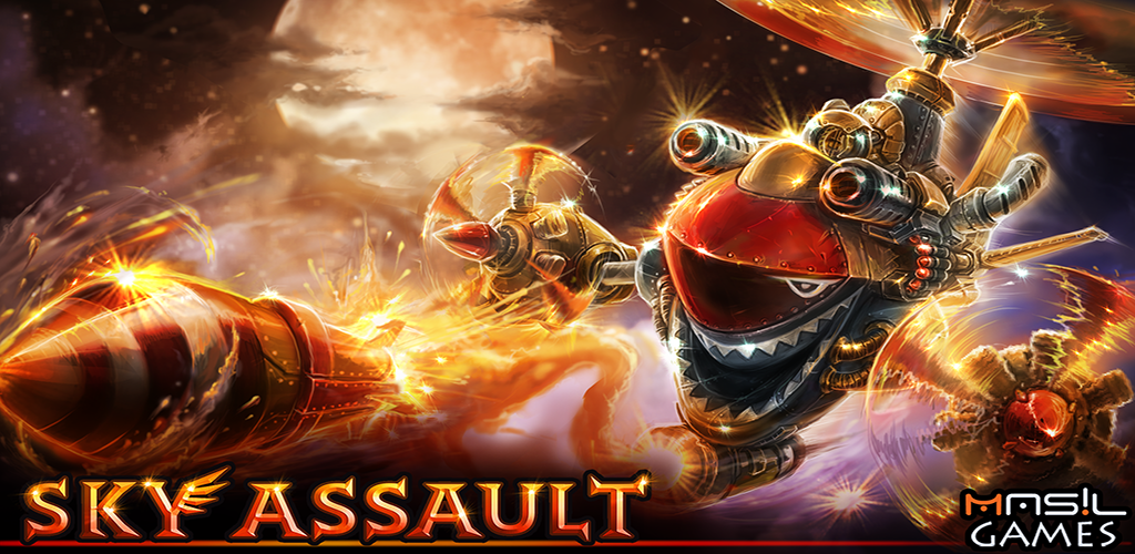 SKY ASSAULT: 3D Flight Action screenshot