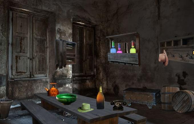 Old Basement Escape Game Screenshot