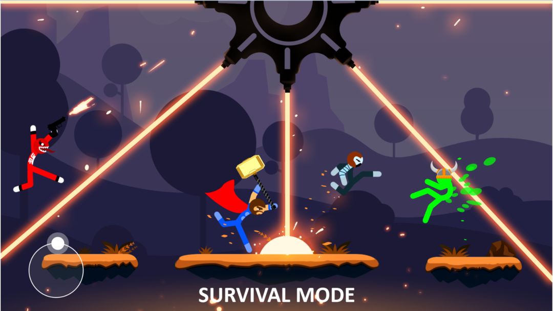 Spider Supreme Stickman Fighting - 2 Player Games screenshot game