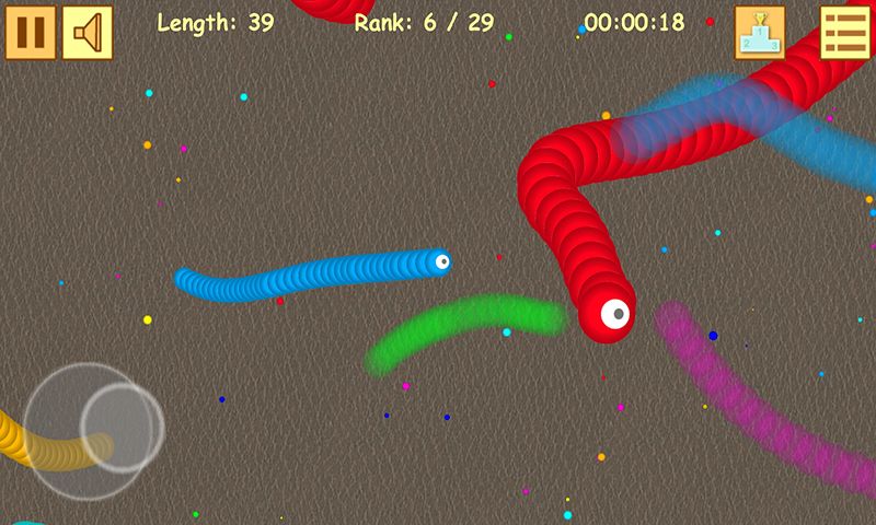 Snake Worm Zone - Crawl 2020 ภาพหน้าจอเกม