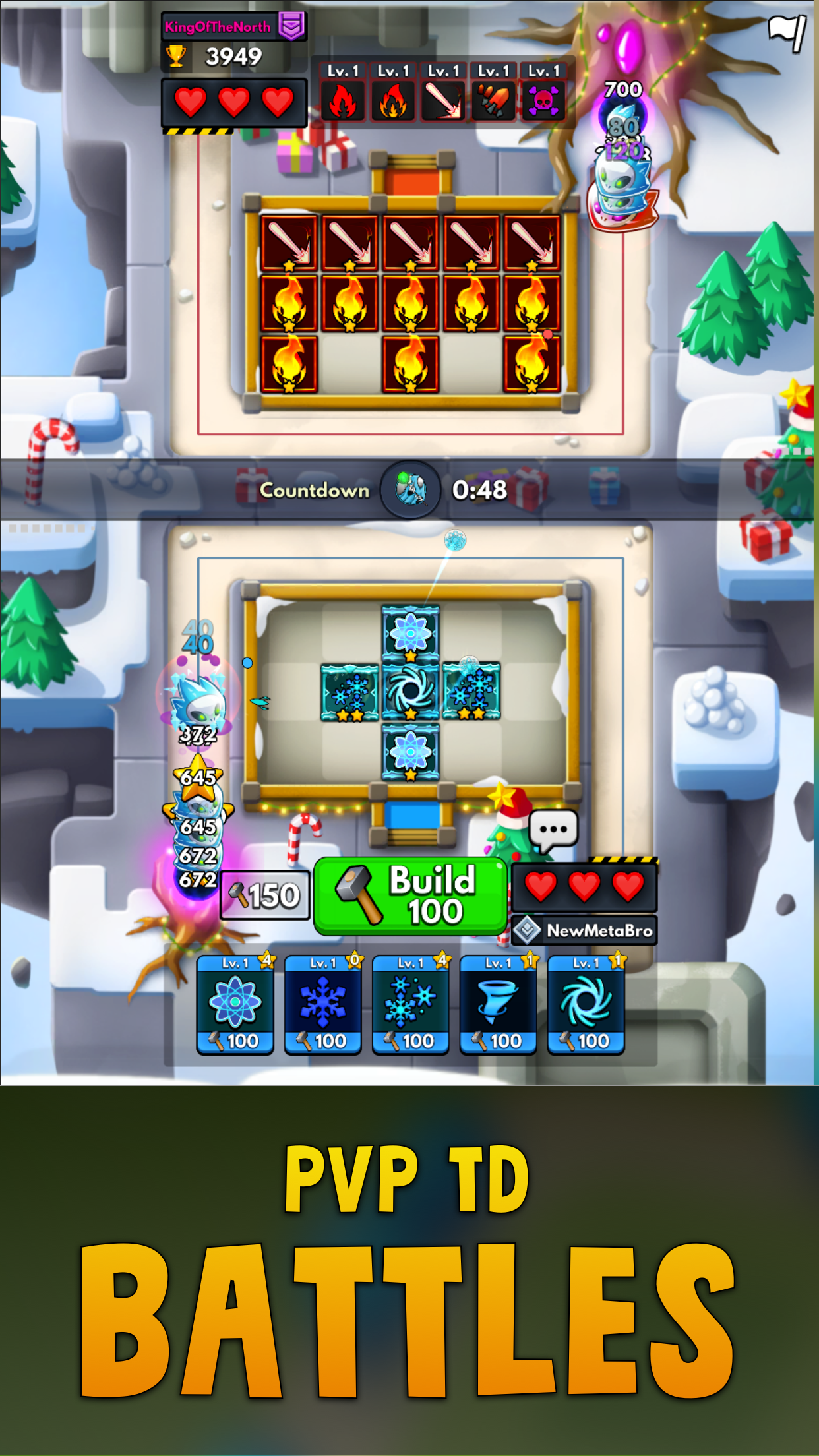 Merge Clash: Tower Defense TD ภาพหน้าจอเกม