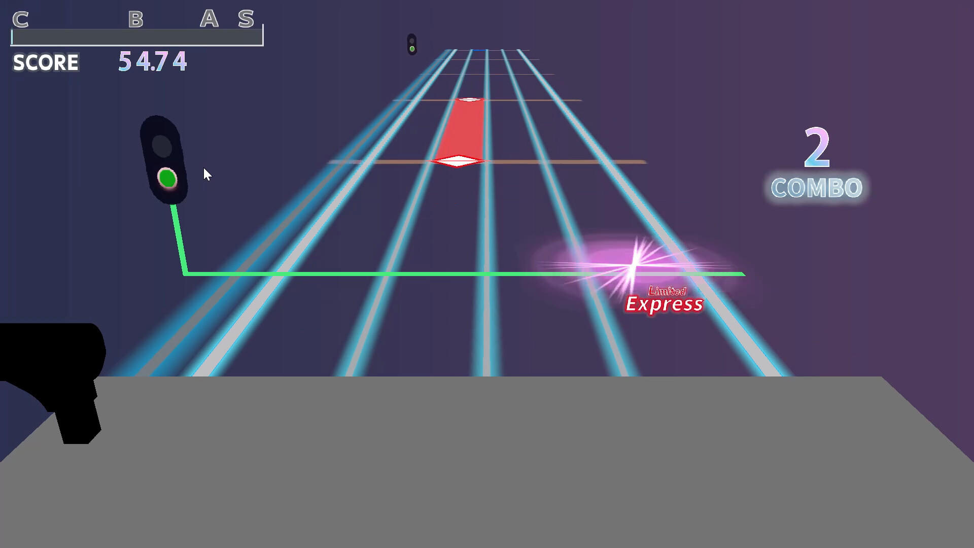 RaiLRhythm 게임 스크린샷